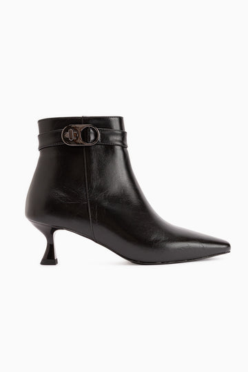 Kathie Black Buckle Detailed Women’s Boots