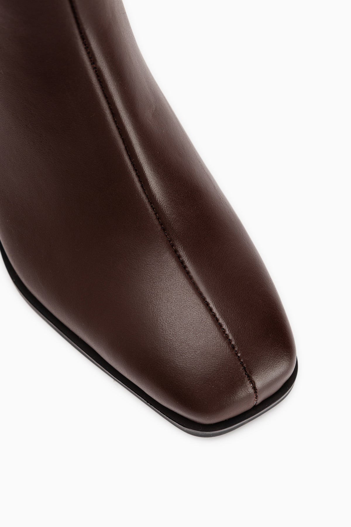Kinna Genuine Leather Brown Heeled Women’s Boots