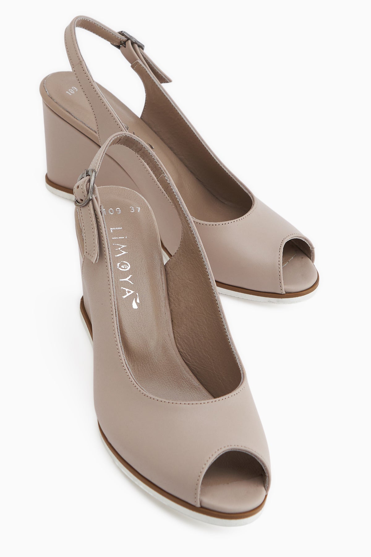 Marly Genuine Leather Mink Wedge Women’s Sandal