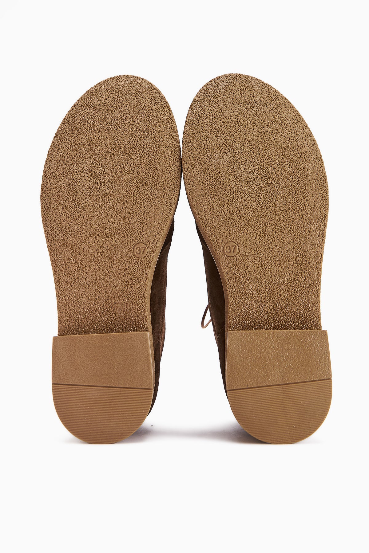 Henna Genuine Leather Coffee Suede Lace-Up Women's Boot