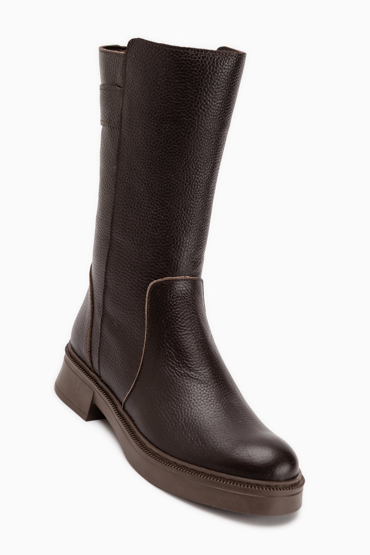 Leta Genuine Leather Brown Women’s Boots