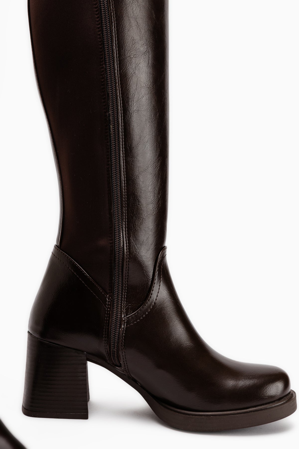 Mariya Brown Heeled Women’s Boots