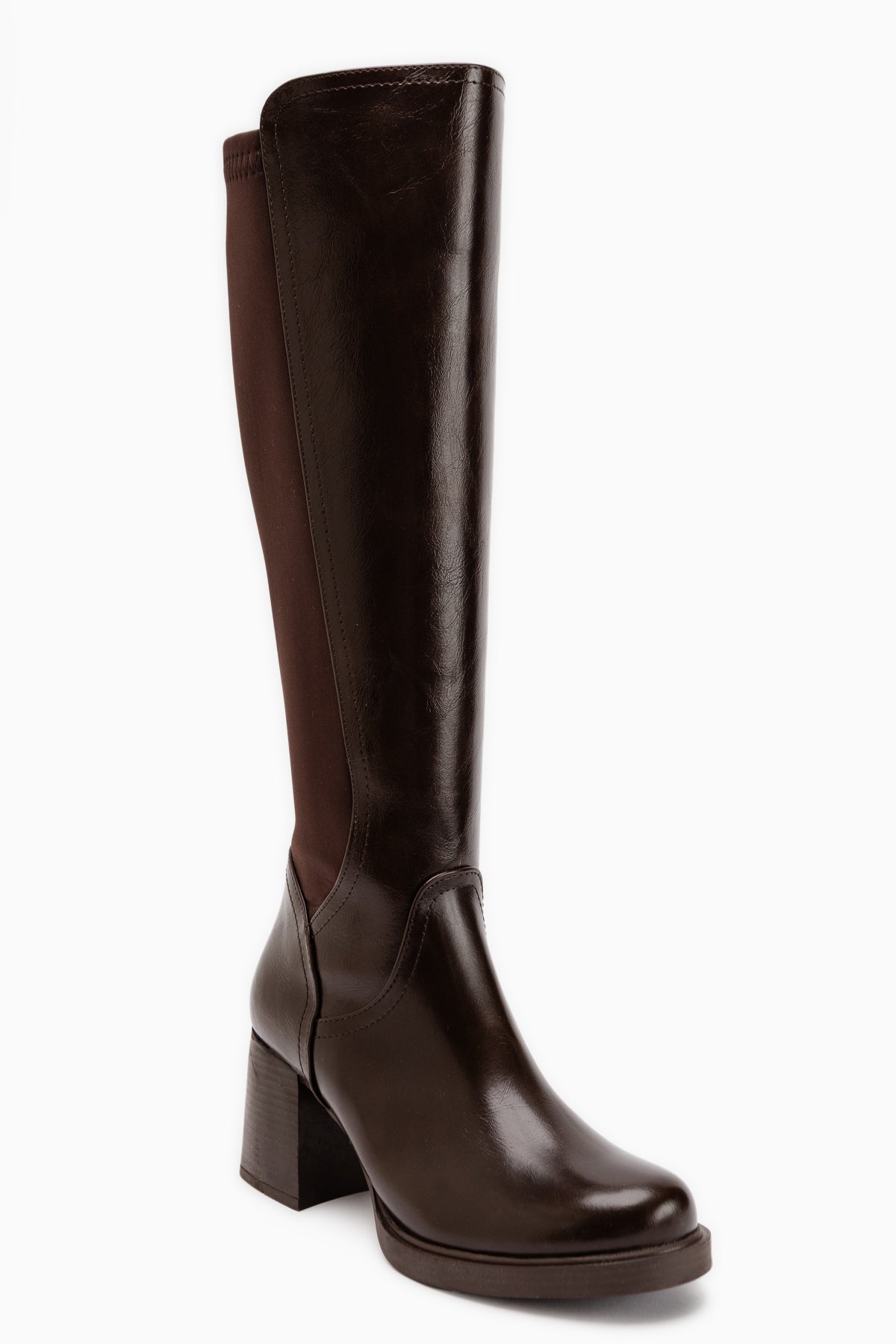 Mariya Brown Heeled Women’s Boots