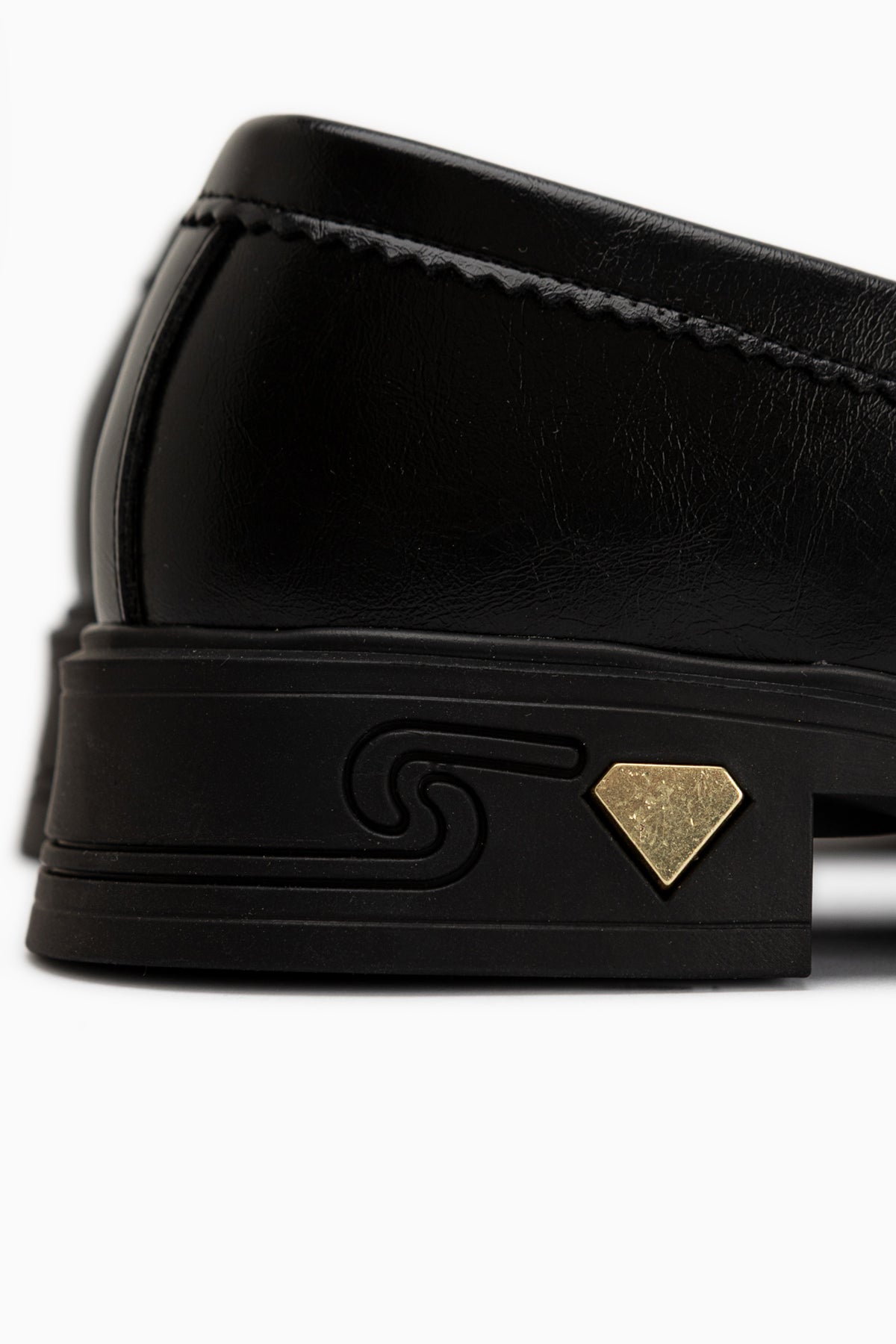 Emilia Black Buckled Women’s Loafer Daily Shoes