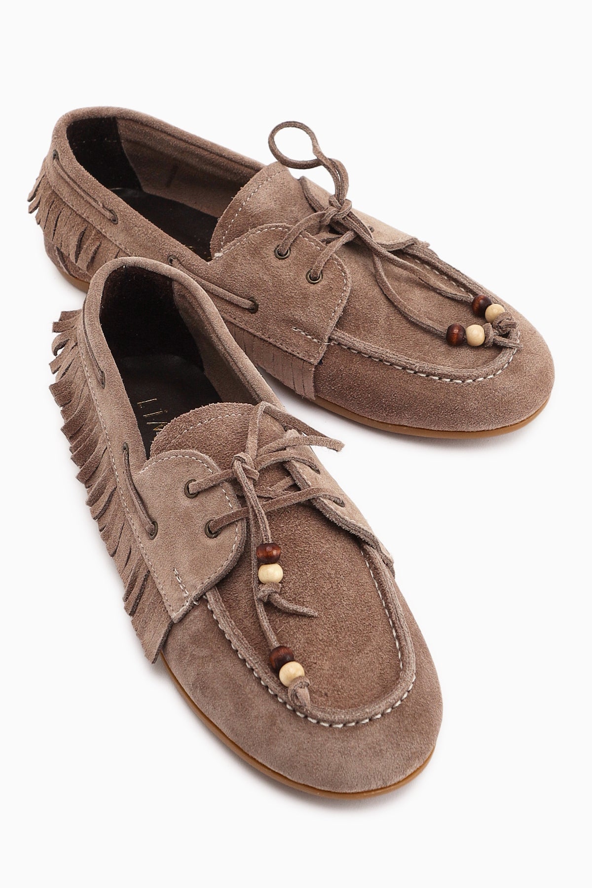 Rania Genuine Leather – Taupe Loafer (Women)