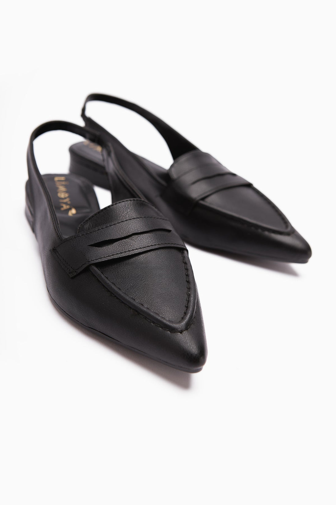 Busra Black Pointed Toe Women's Sandal