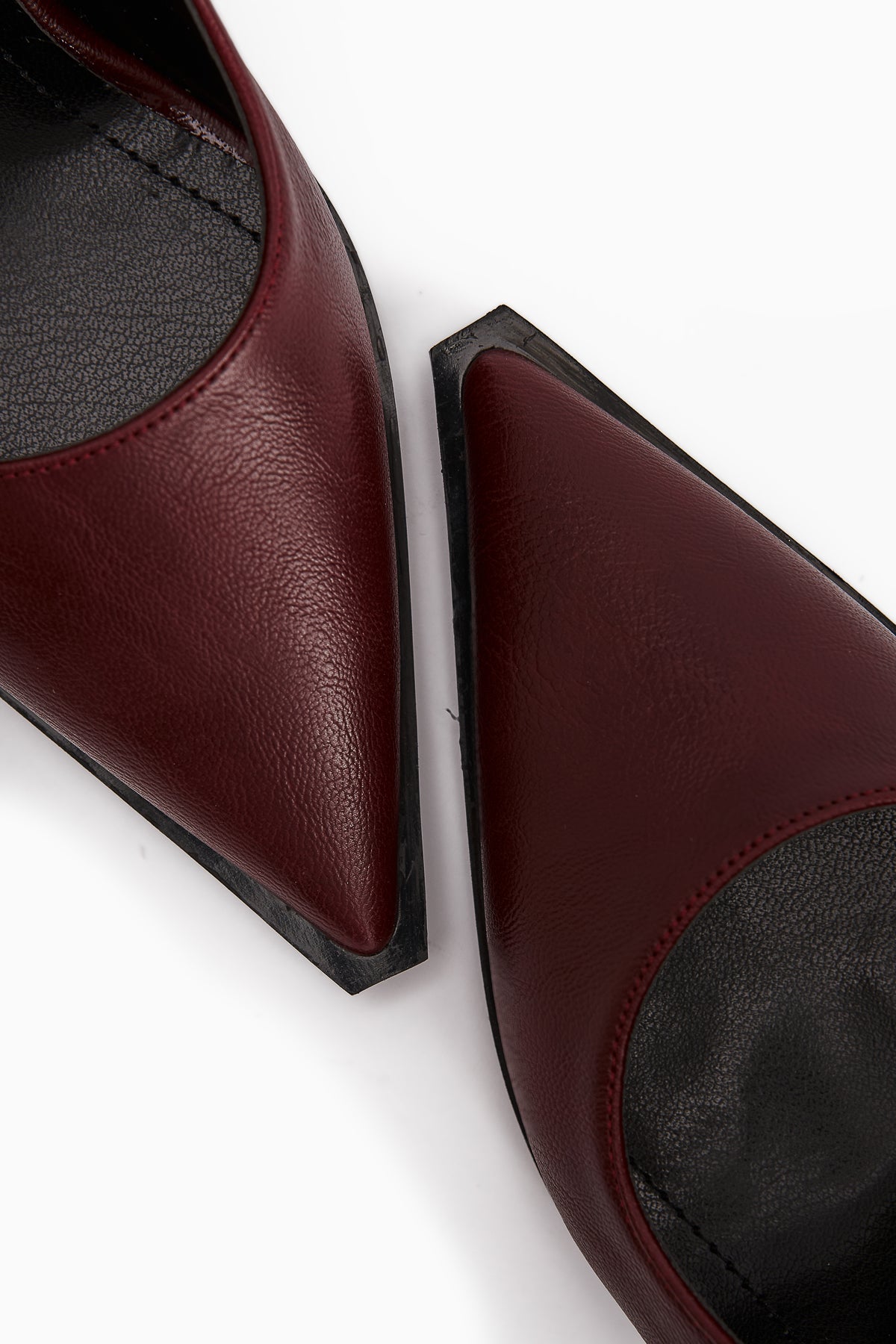 Lucy – Burgundy Block-Heel Stiletto (Women)