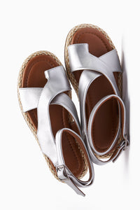 Kani Silver Thong Women's Sandals