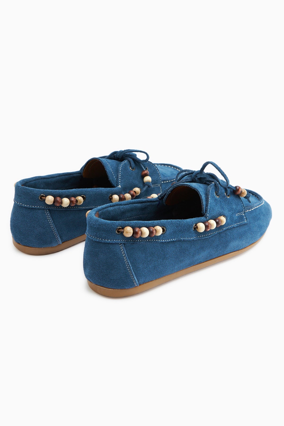 Liah Genuine Leather – Denim Blue Loafer (Women)