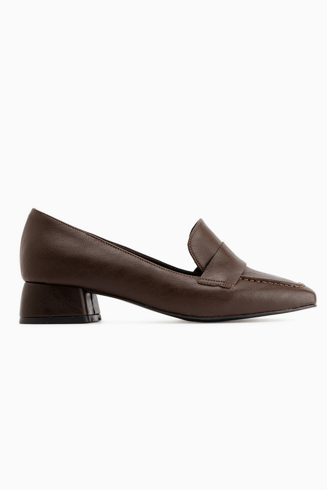 Malvina Brown Short Heeled Women’s Shoes