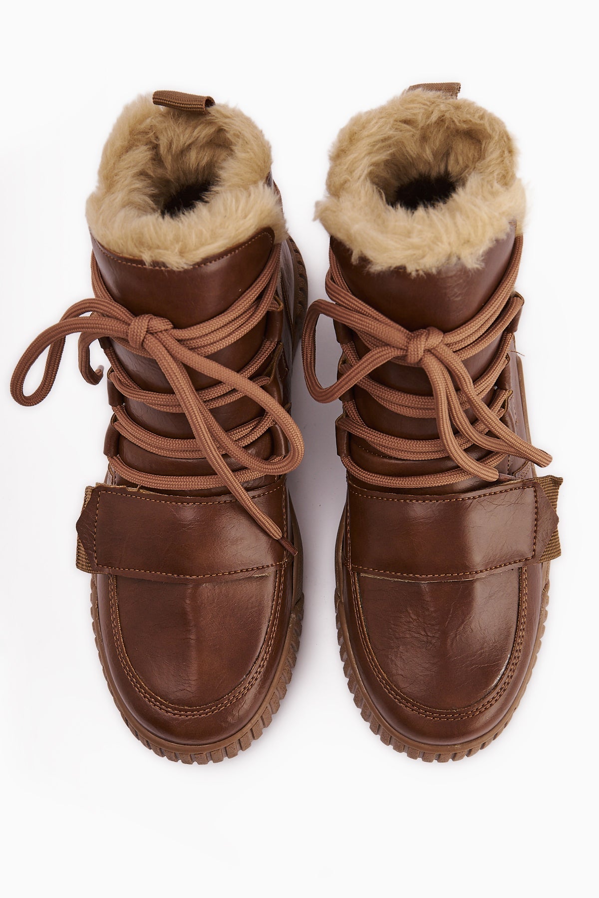 Yanisa Taba Fur-Lined Lace-up Women's Sport Boot