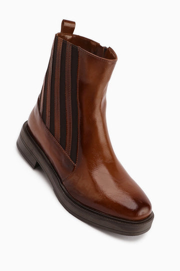 Lena Taba Elastic Detailed Women's Boot