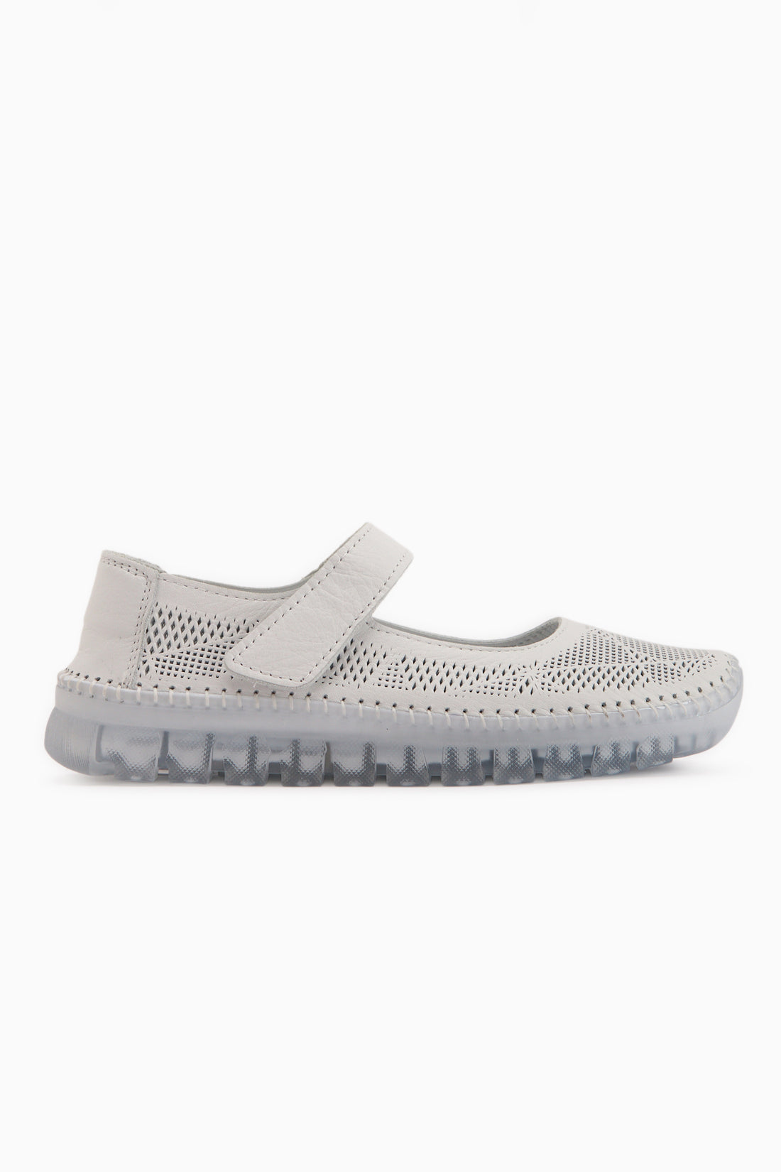 Genuine Leather Solvi White Women’s Casual Shoes
