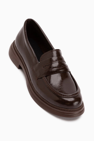 Sienna Brown Loafer Women’s Casual Shoes
