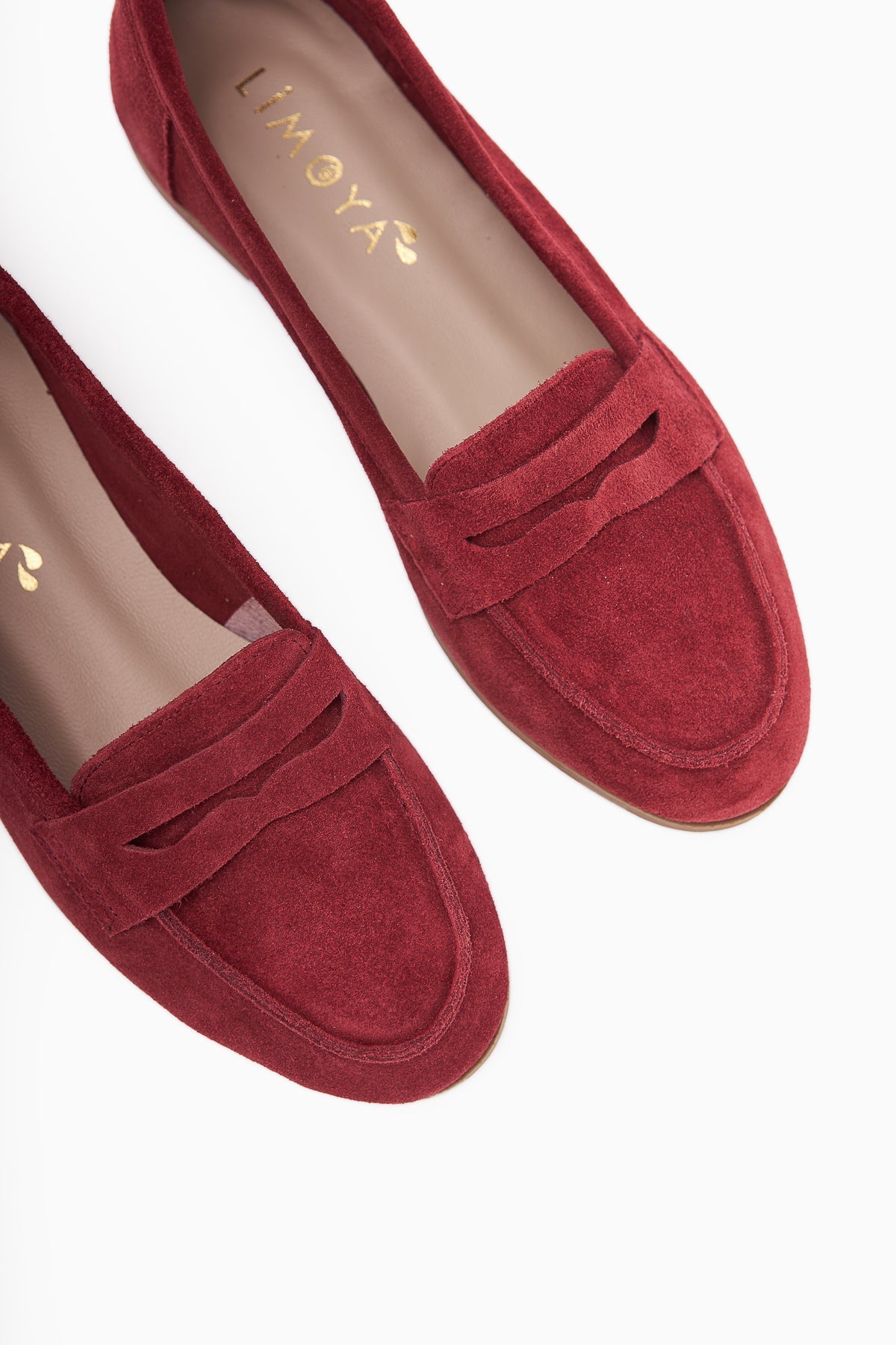 Solina Genuine Leather – Burgundy Casual Loafer (Women)
