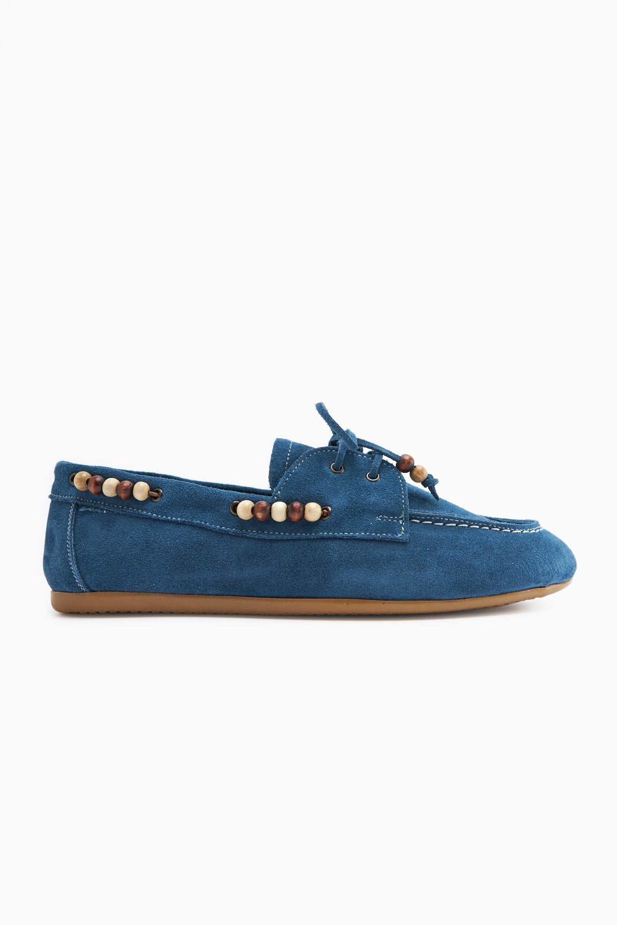 Liah Genuine Leather – Denim Blue Loafer (Women)