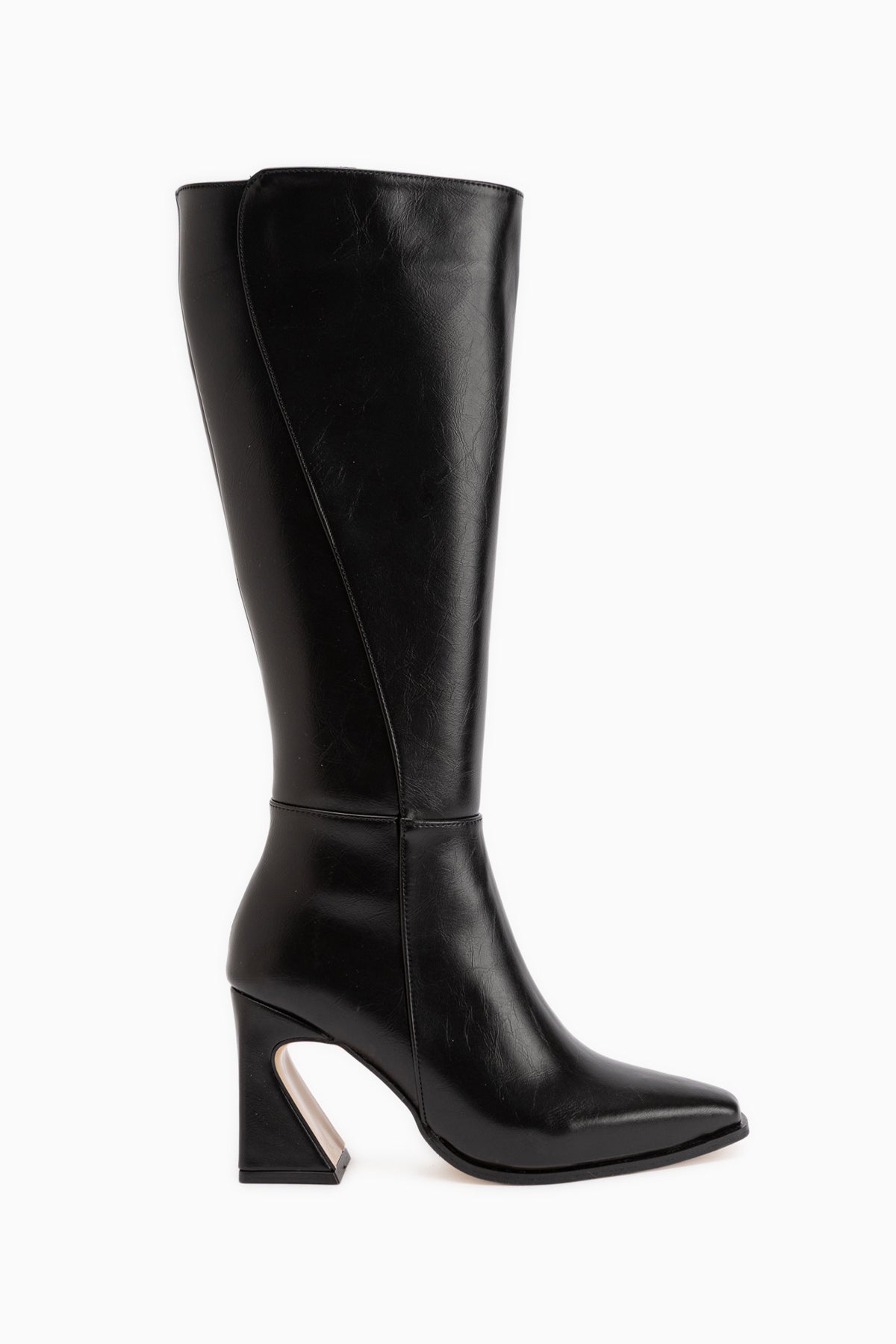 Deana Black Heeled Women’s Boots