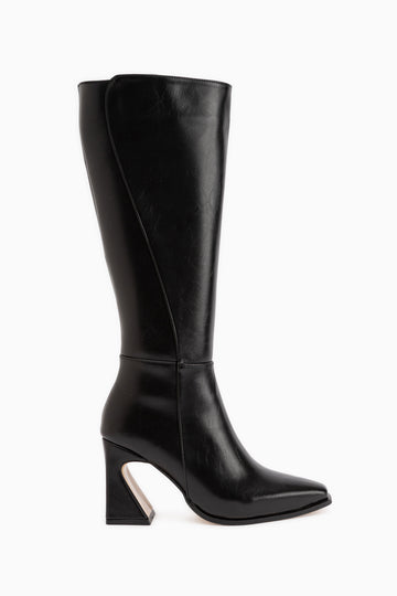 Deana Black Heeled Women’s Boots