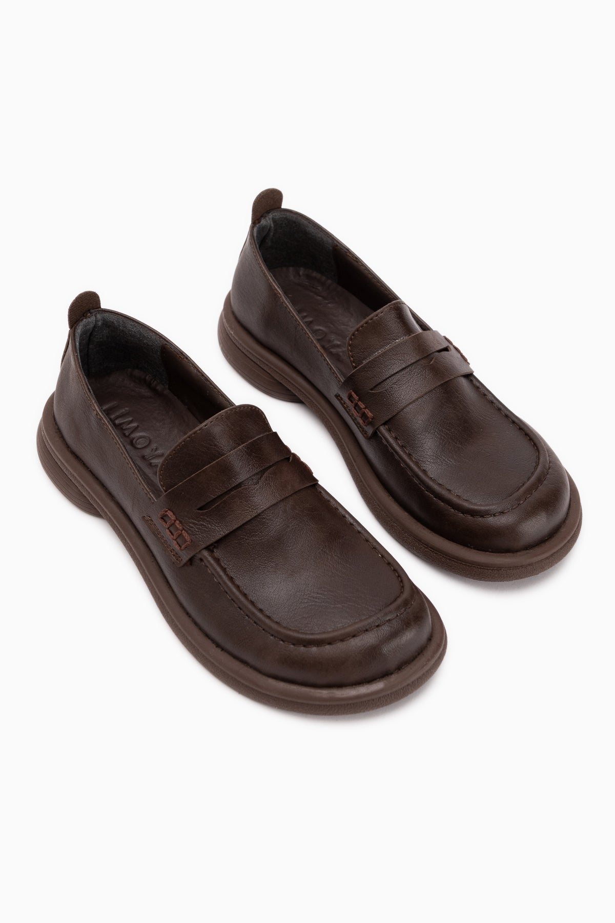 Mari Brown Thick Sole Women’s Loafer Shoes