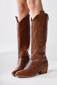 Hero Taba Embroidered Cowboy Boots