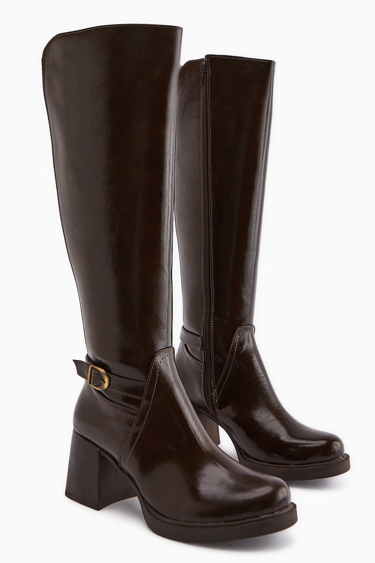 Gerti Women's Brown Heeled Boot