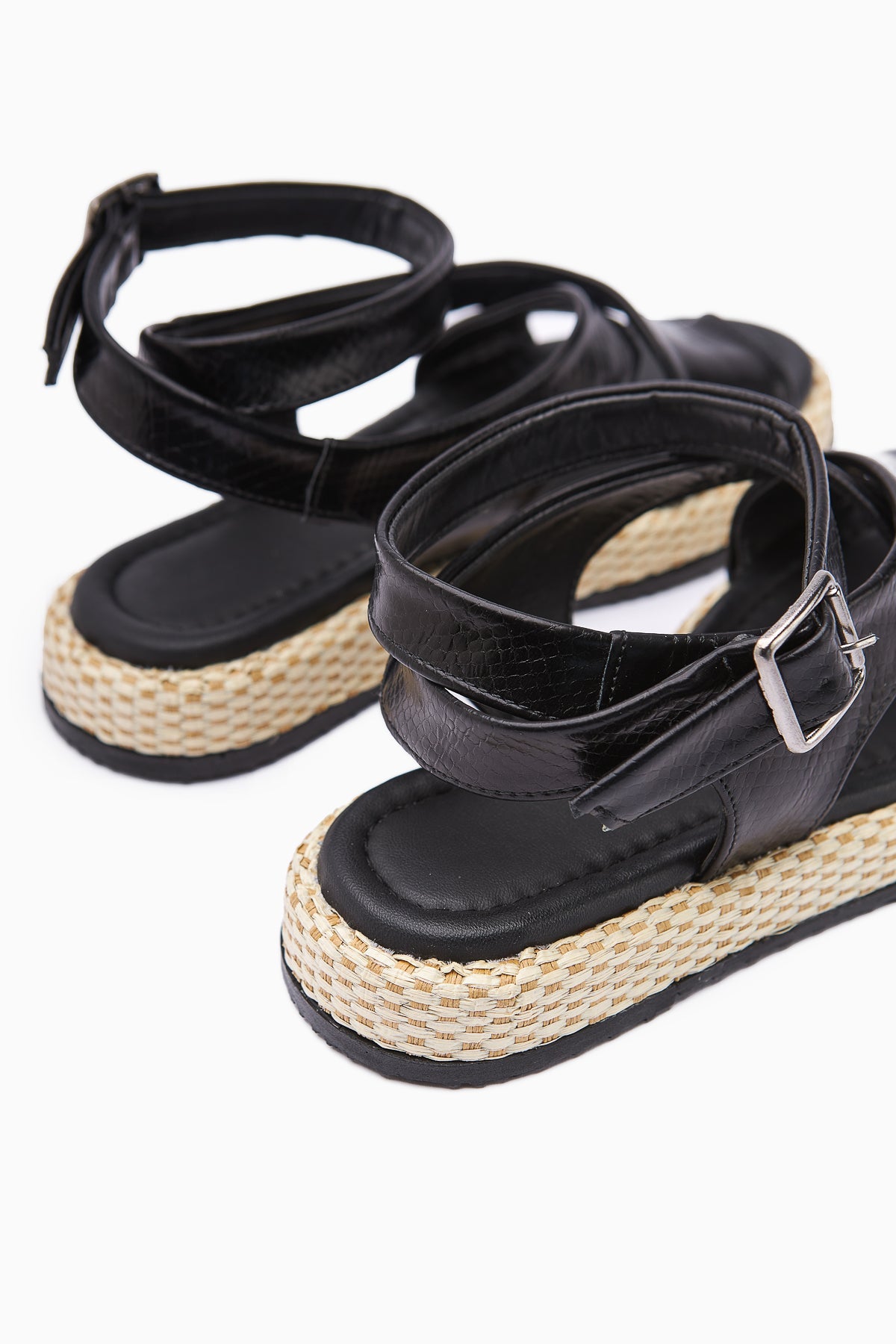 Kani Black Thong Women's Sandals