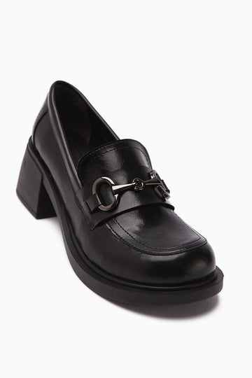 Berita – Black Block Heel Shoe (Women)
