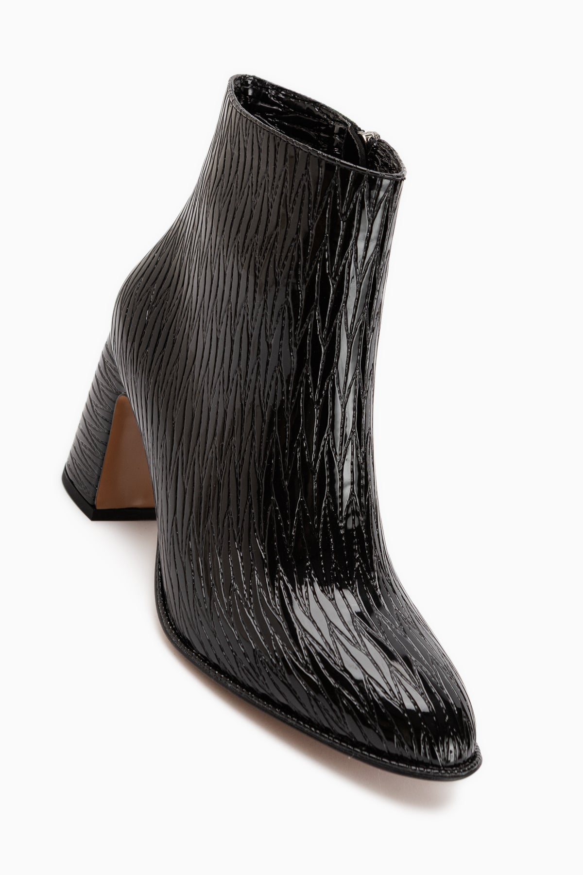 Teresa Black Patterned Women’s Boots