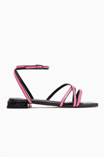 Nasima Fuchsia Ankle Tie Women’s Sandal