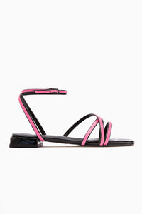 Nasima Fuchsia Ankle Tie Women’s Sandal