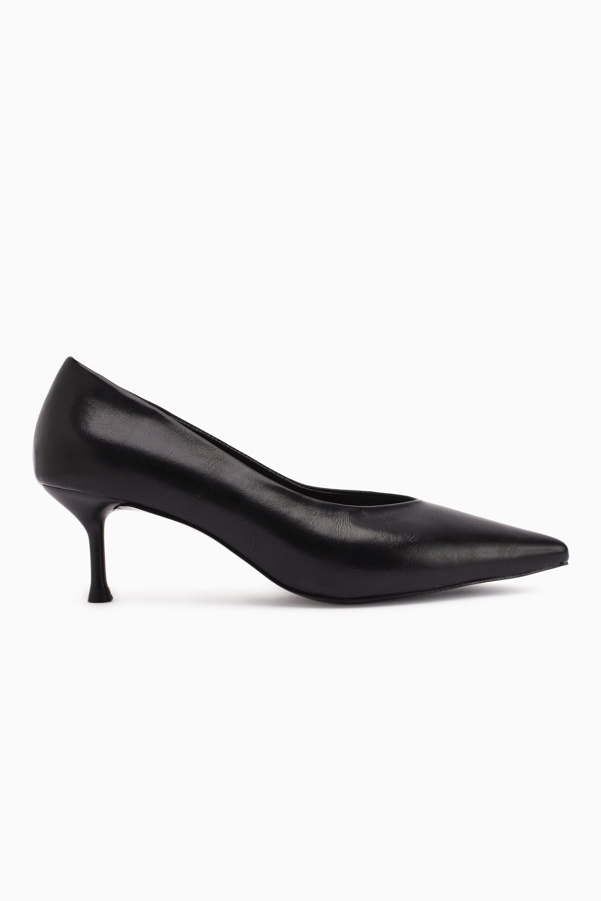 Michel Women's Black Slim Heel Shoes