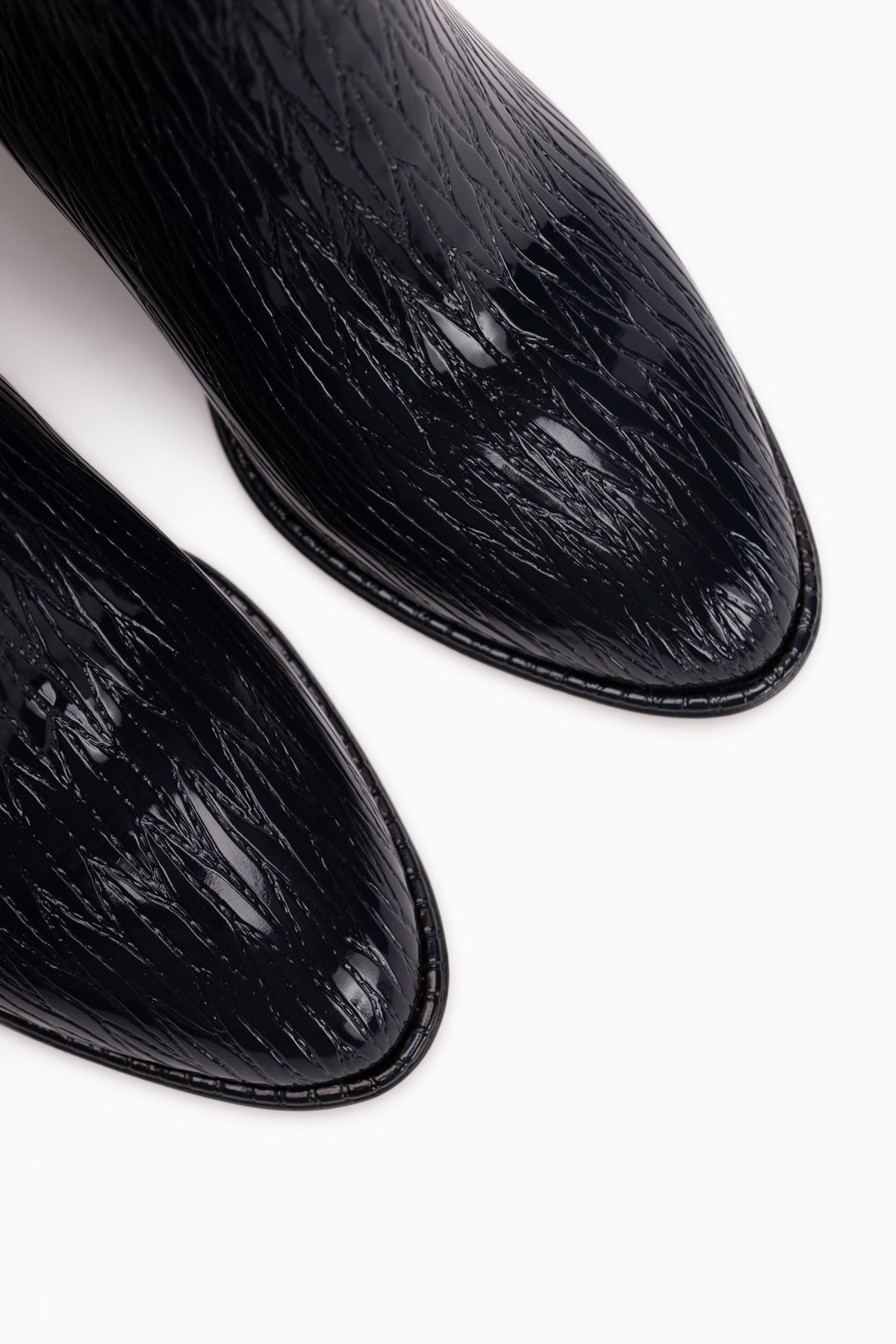 Teresa Navy Patterned Women’s Boots