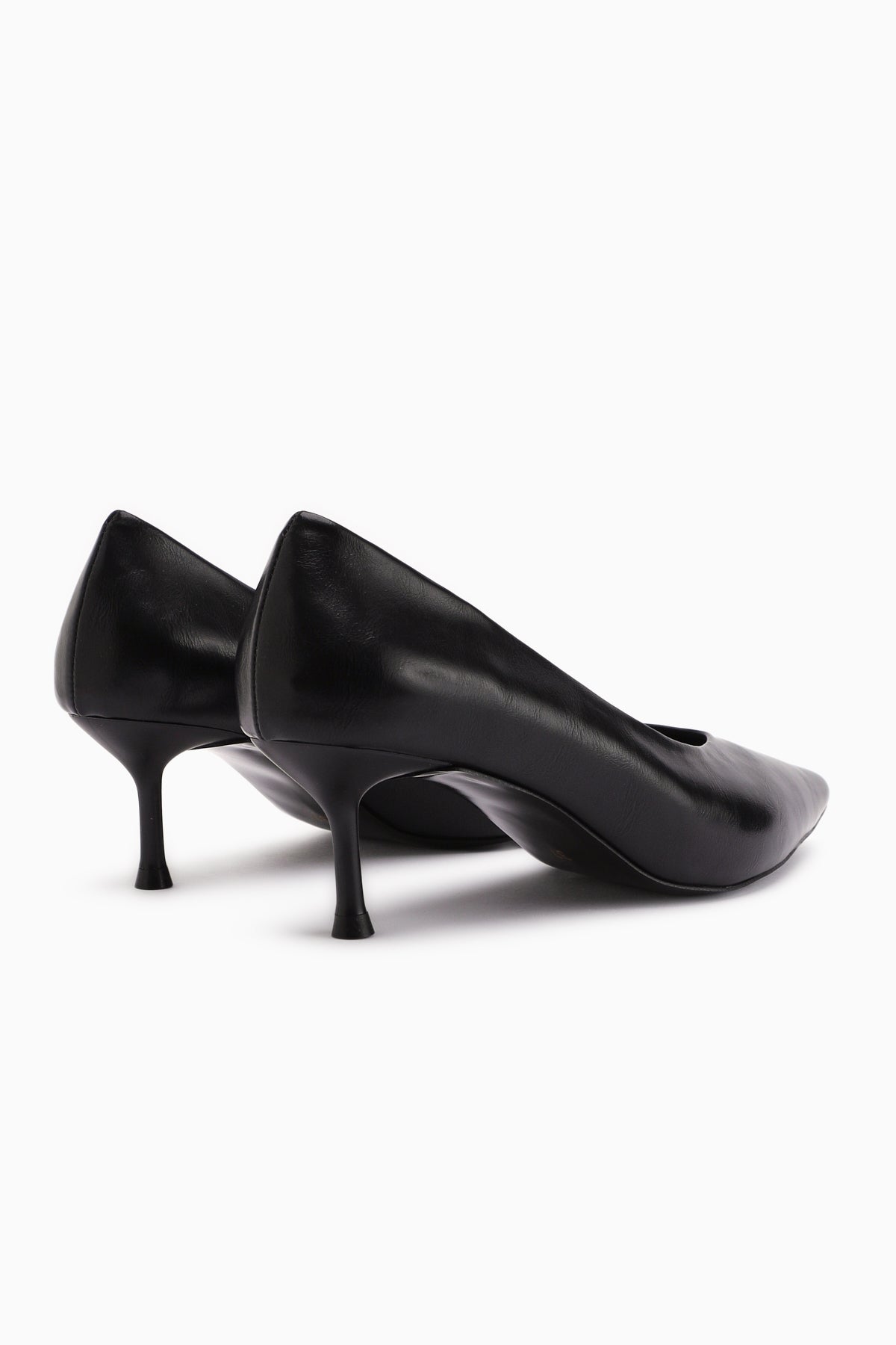 Michel Women's Black Slim Heel Shoes