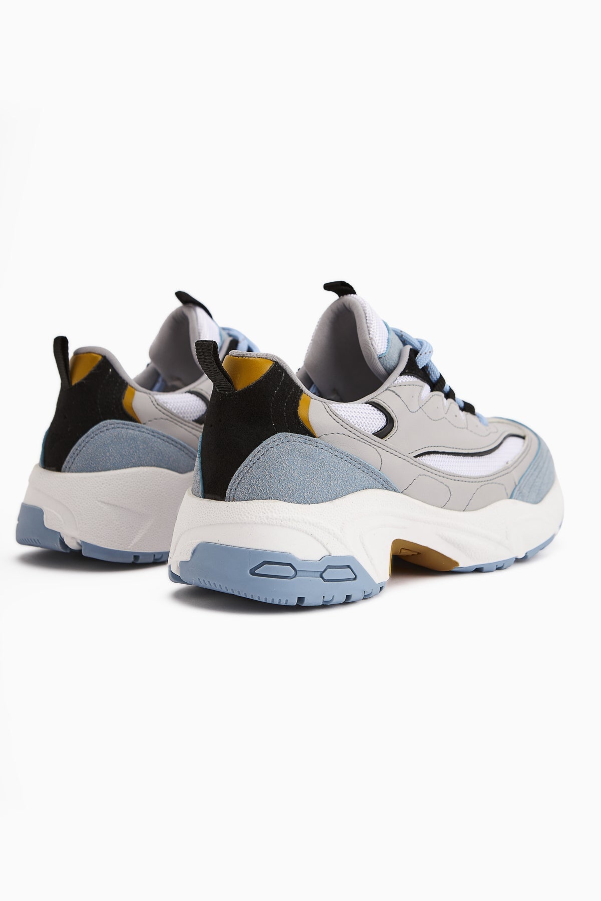 Rozhin Blue Thick Sole Women's Sneakers