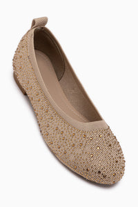 Rena Nud Stone Detailed Women’s Ballet Flats