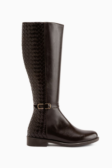 Essie Brown Buckled Women’s Boots