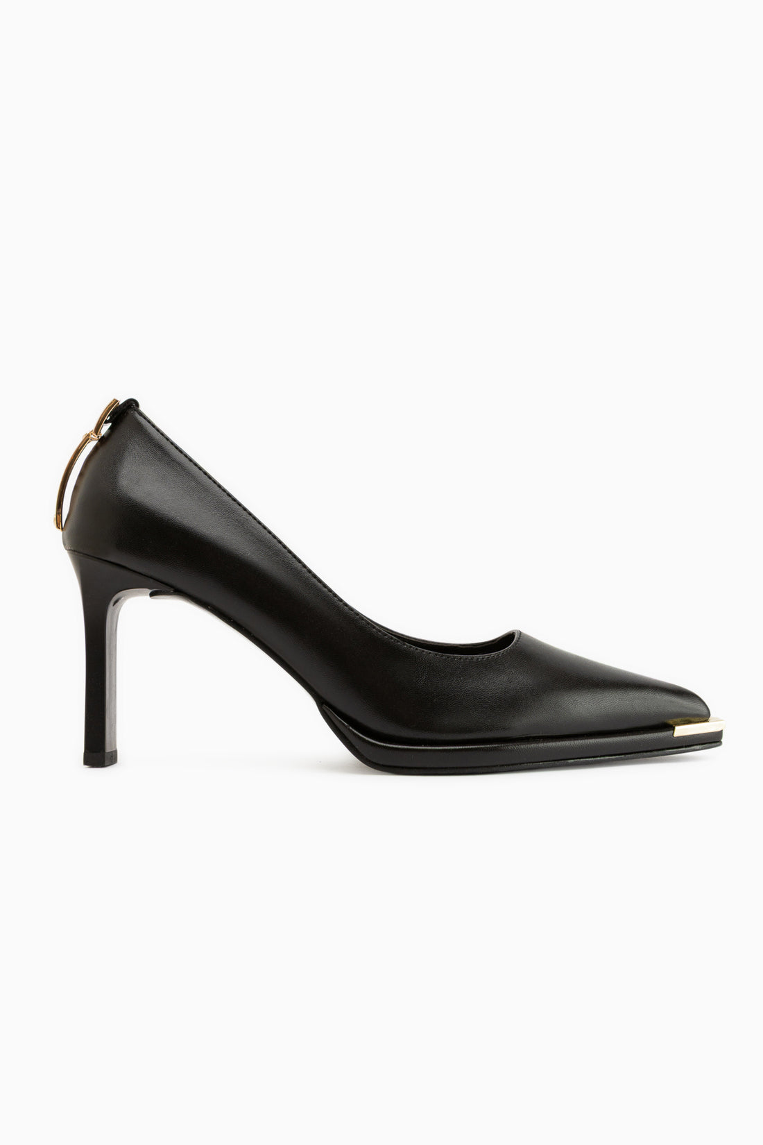 Mariana Black Buckle Detailed Women’s Heeled Shoes