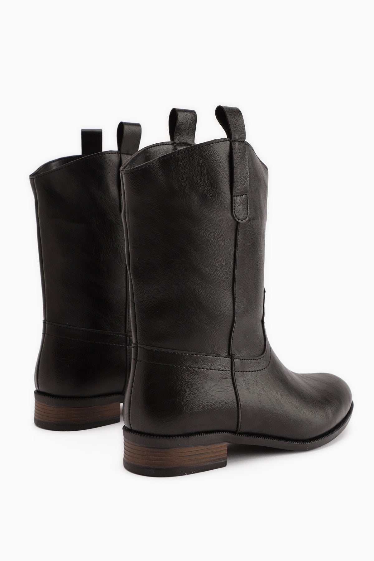 Liza Black Pull-On Women's Boot