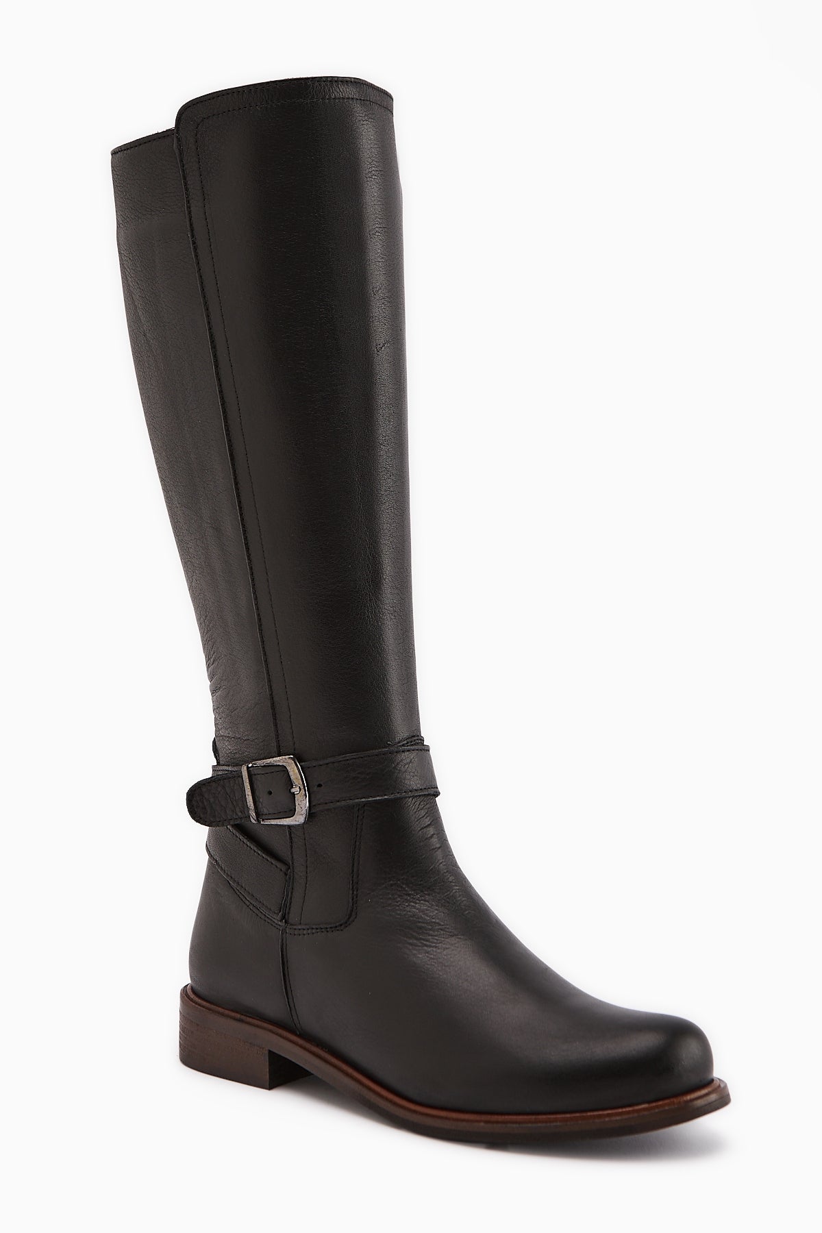 Marla Genuine Leather Black Women's Boot