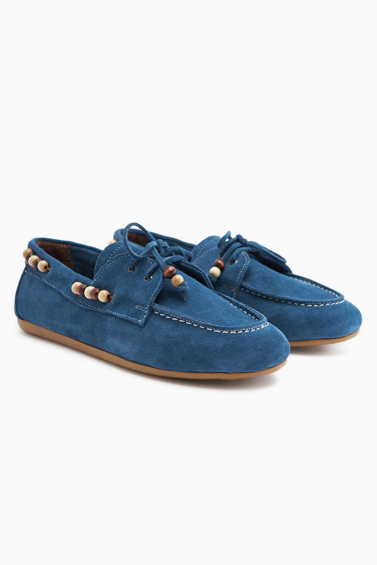 Liah Genuine Leather – Denim Blue Loafer (Women)