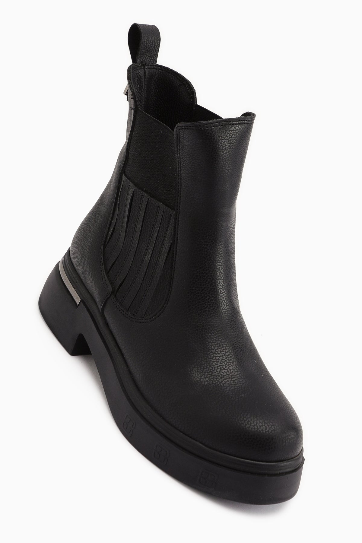 Pava Black Heeled Detail Women’s Boots
