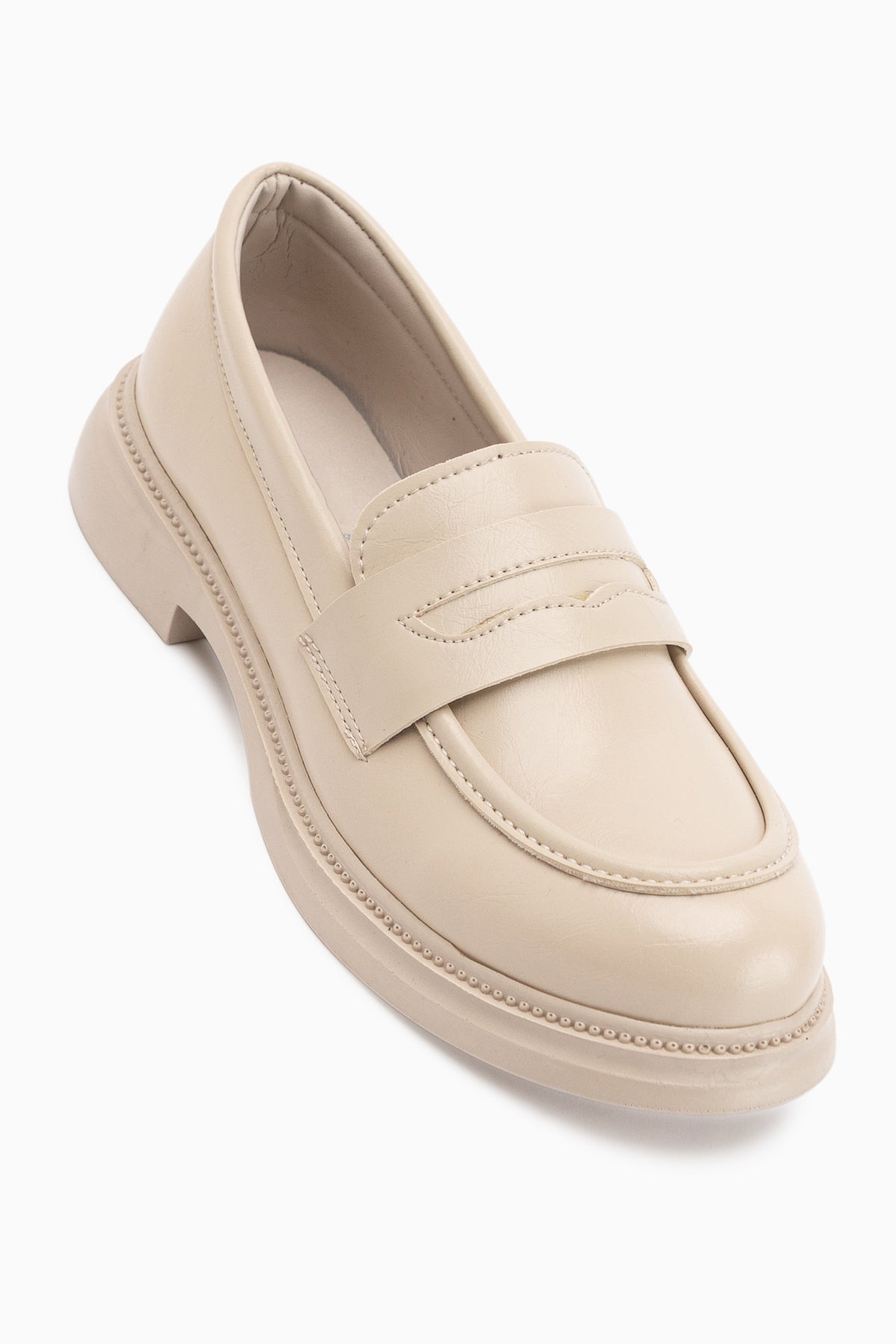 Sienna Beige Loafer Women’s Casual Shoes