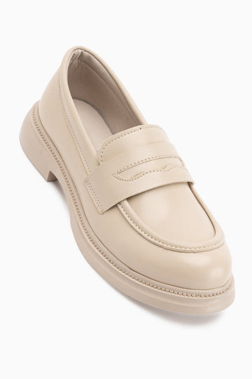 Sienna Beige Loafer Women’s Casual Shoes