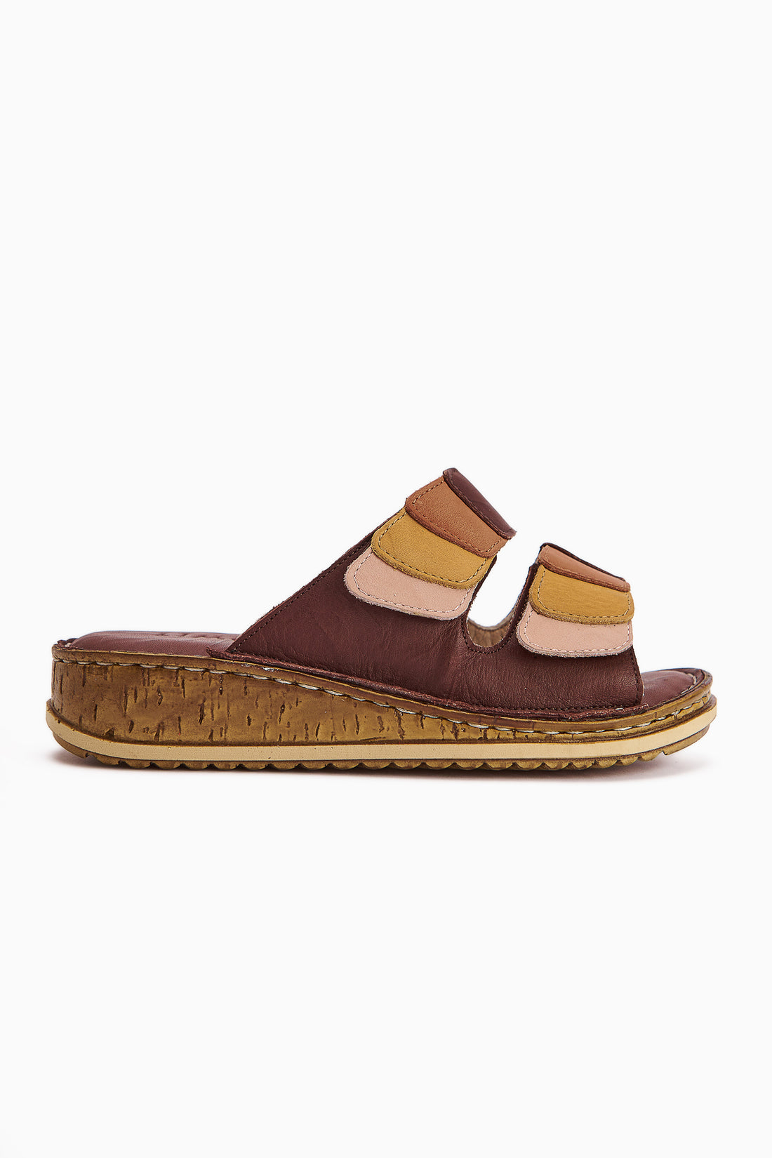Genuine Leather Kassid Tan Comfort Slippers