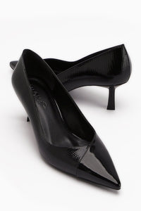Elly Black Women's Stiletto Shoes