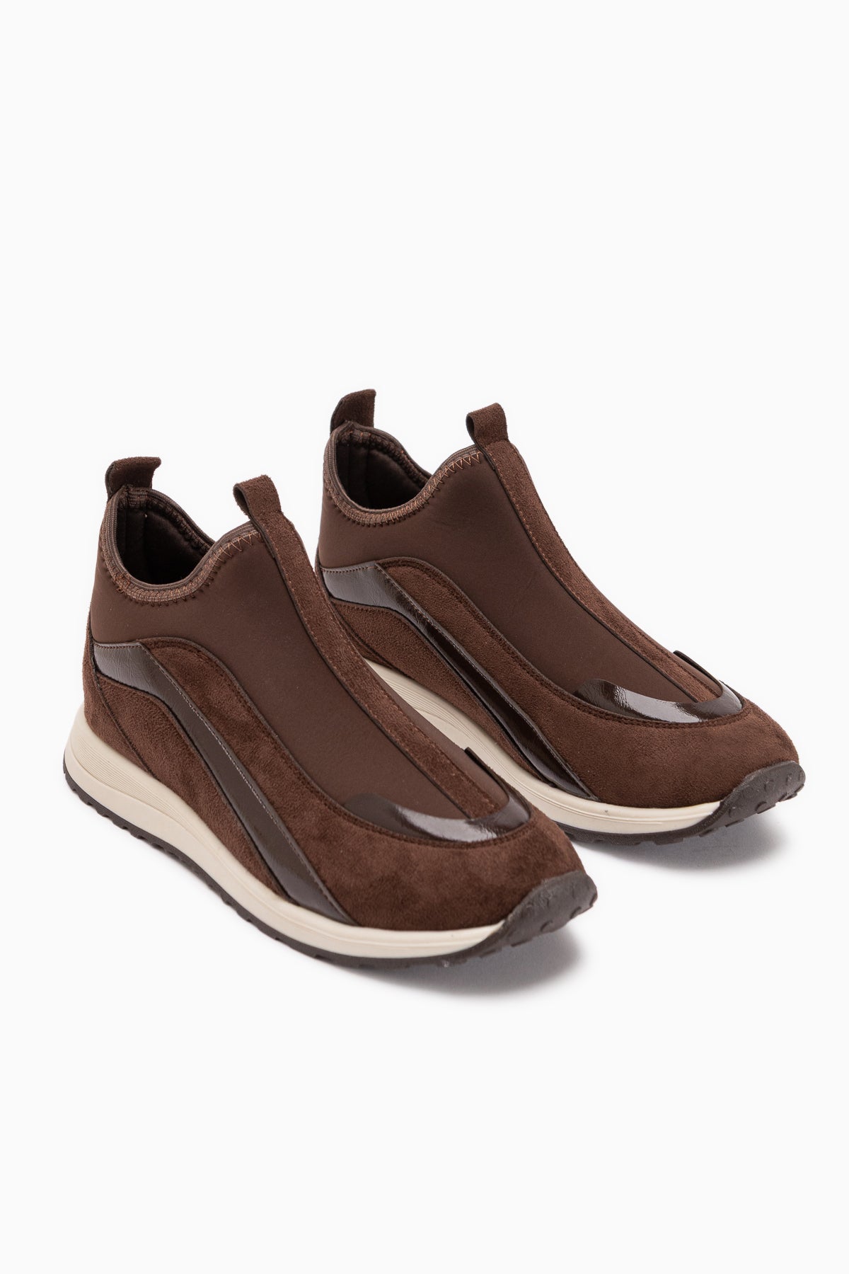 Etta Brown Suede Detailed Women’s Sneakers