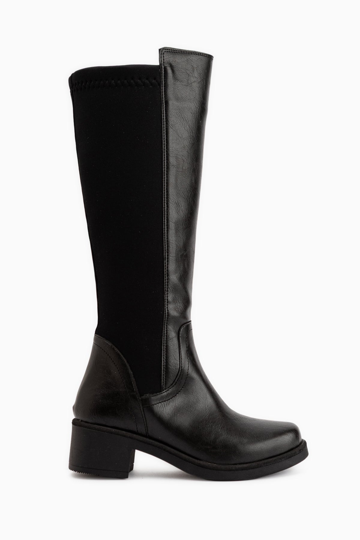 Cora Black Heeled Women’s Boots