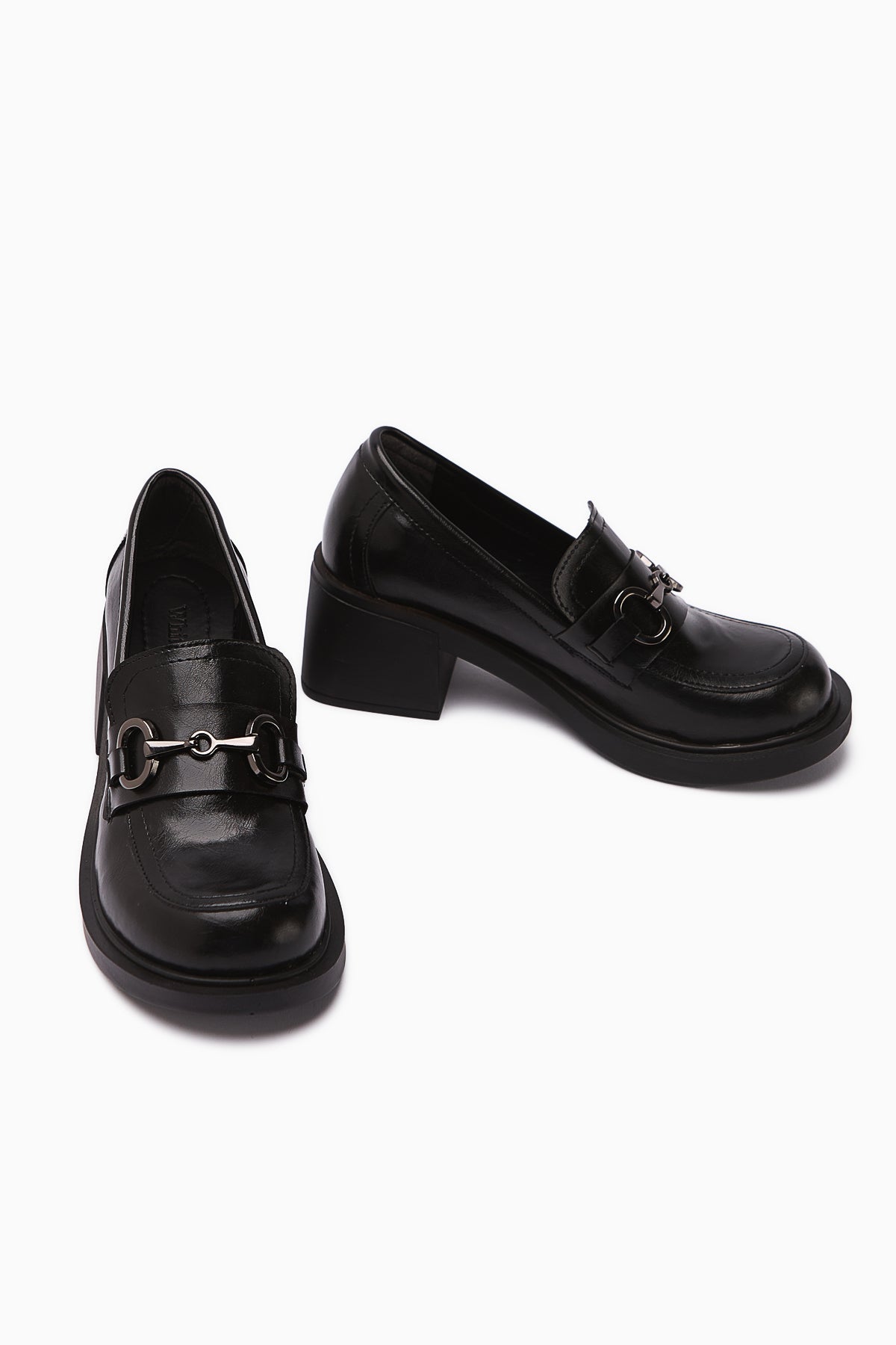 Berita – Black Block Heel Shoe (Women)