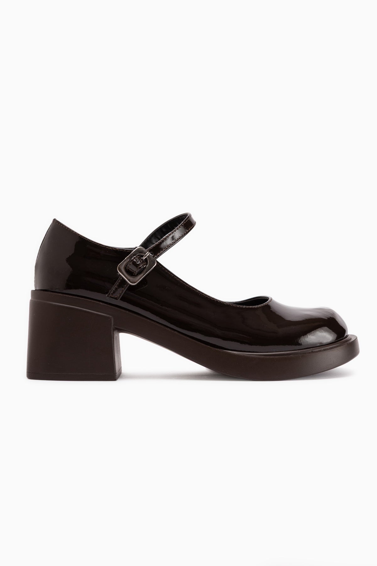 Mirka Brown Strap Women’s Loafer Shoes