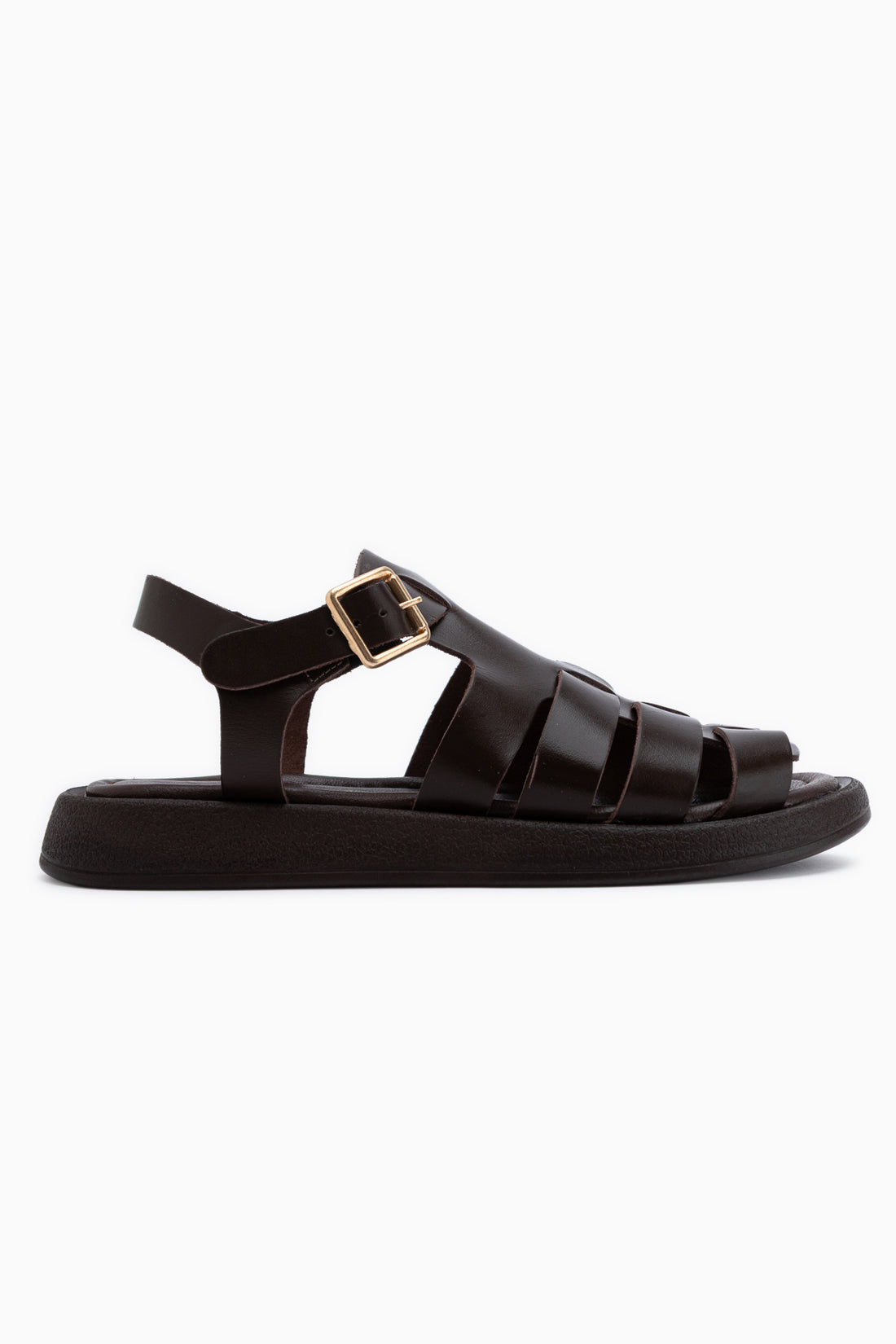 Avery Genuine Leather Brown Women’s Sandal